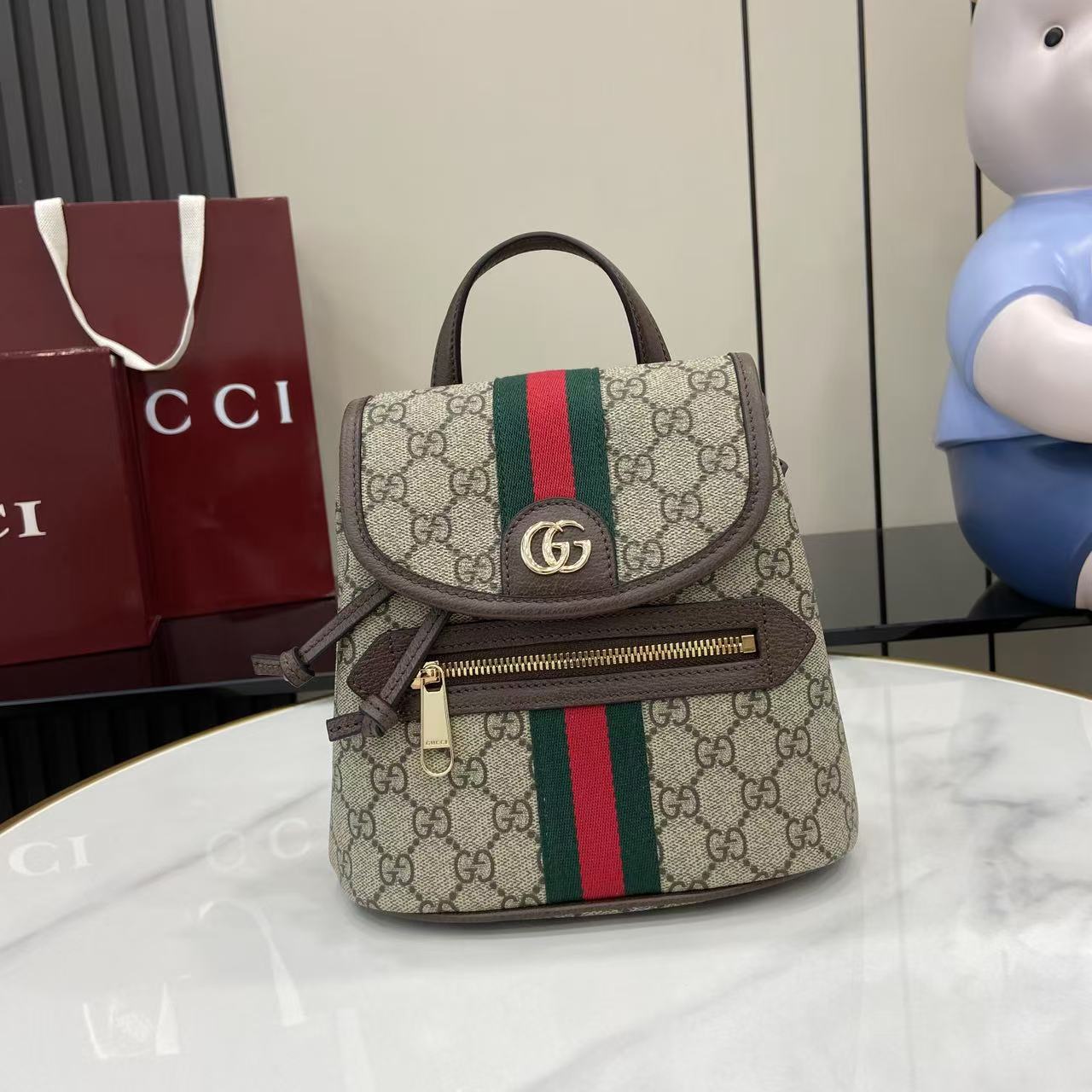 Ophidia Mini GG Supreme Backpack