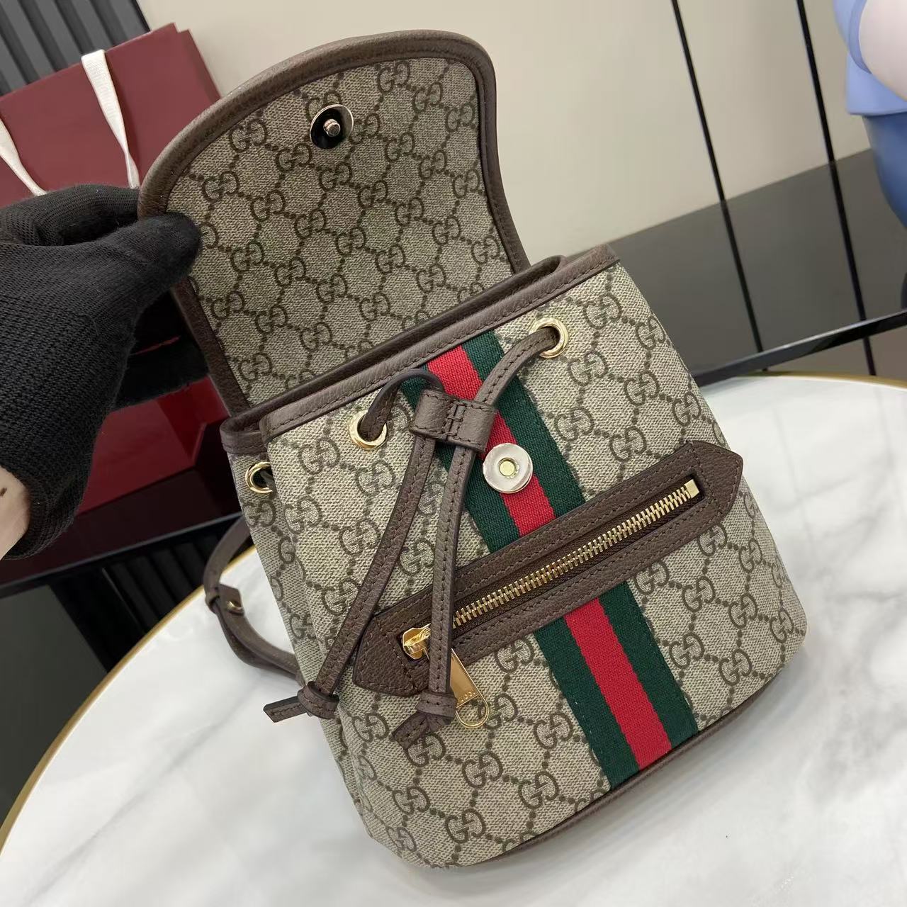 Ophidia Mini GG Supreme Backpack
