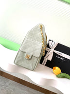 25 Medium Suede Bucket Bag
