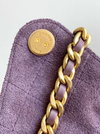 25 Large Suede Bucket Bag