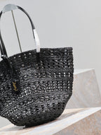 Raffia Medium Tote Bag