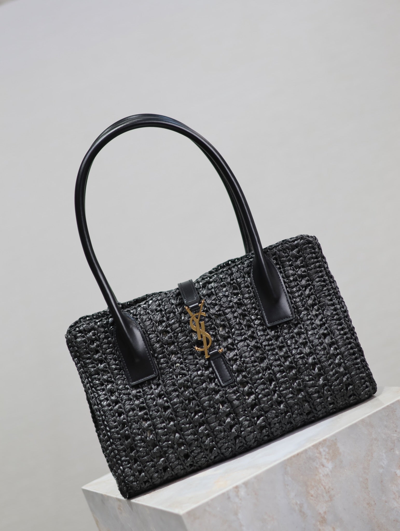 Panier Large Woven Tote Bag