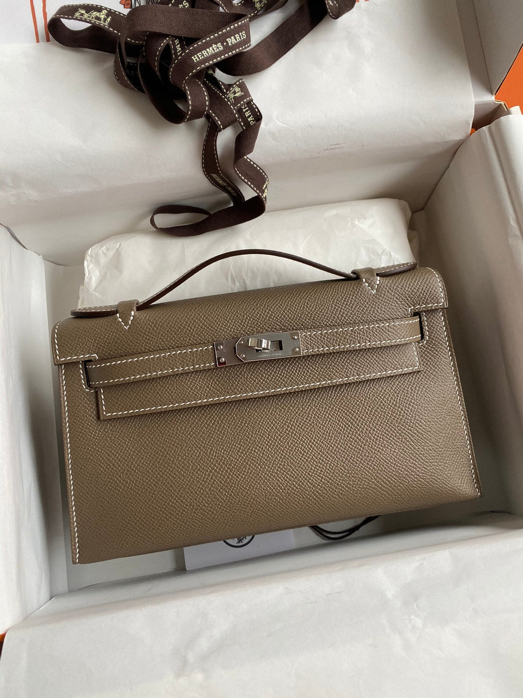 Mini Kelly 22cm Epsom Leather Handbag