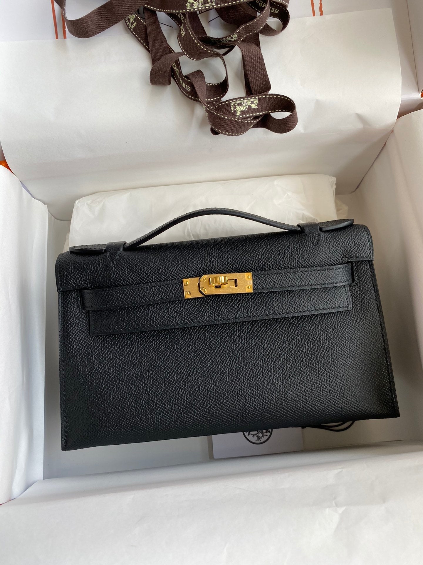 Mini Kelly 22cm Epsom Leather Handbag