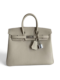Birkin Togo Leather – Gris Perle with Palladium Hardware