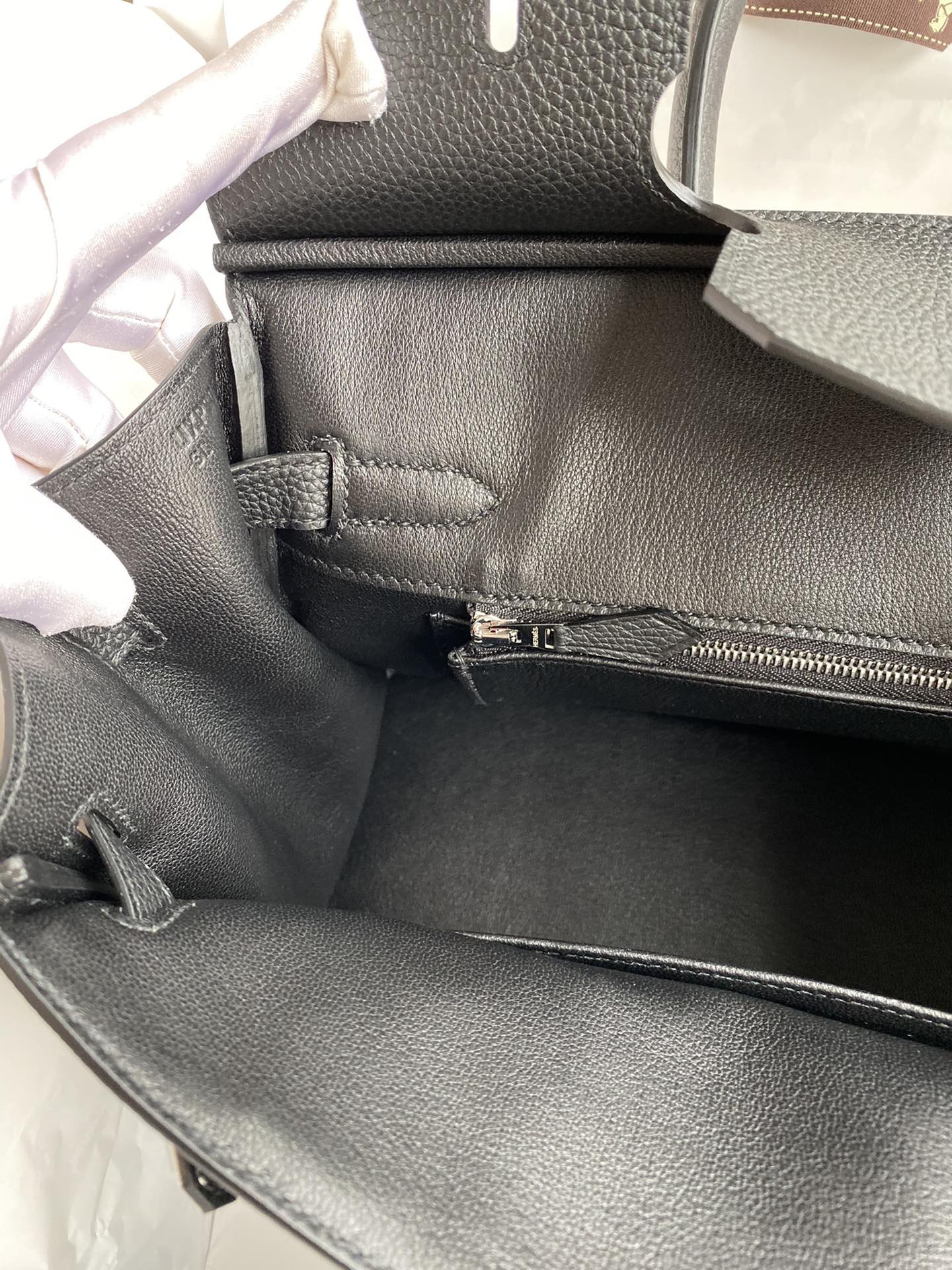 Birkin 30 Togo Leather - Silver