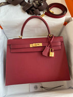 Kelly 32cm Epsom Leather Handbag