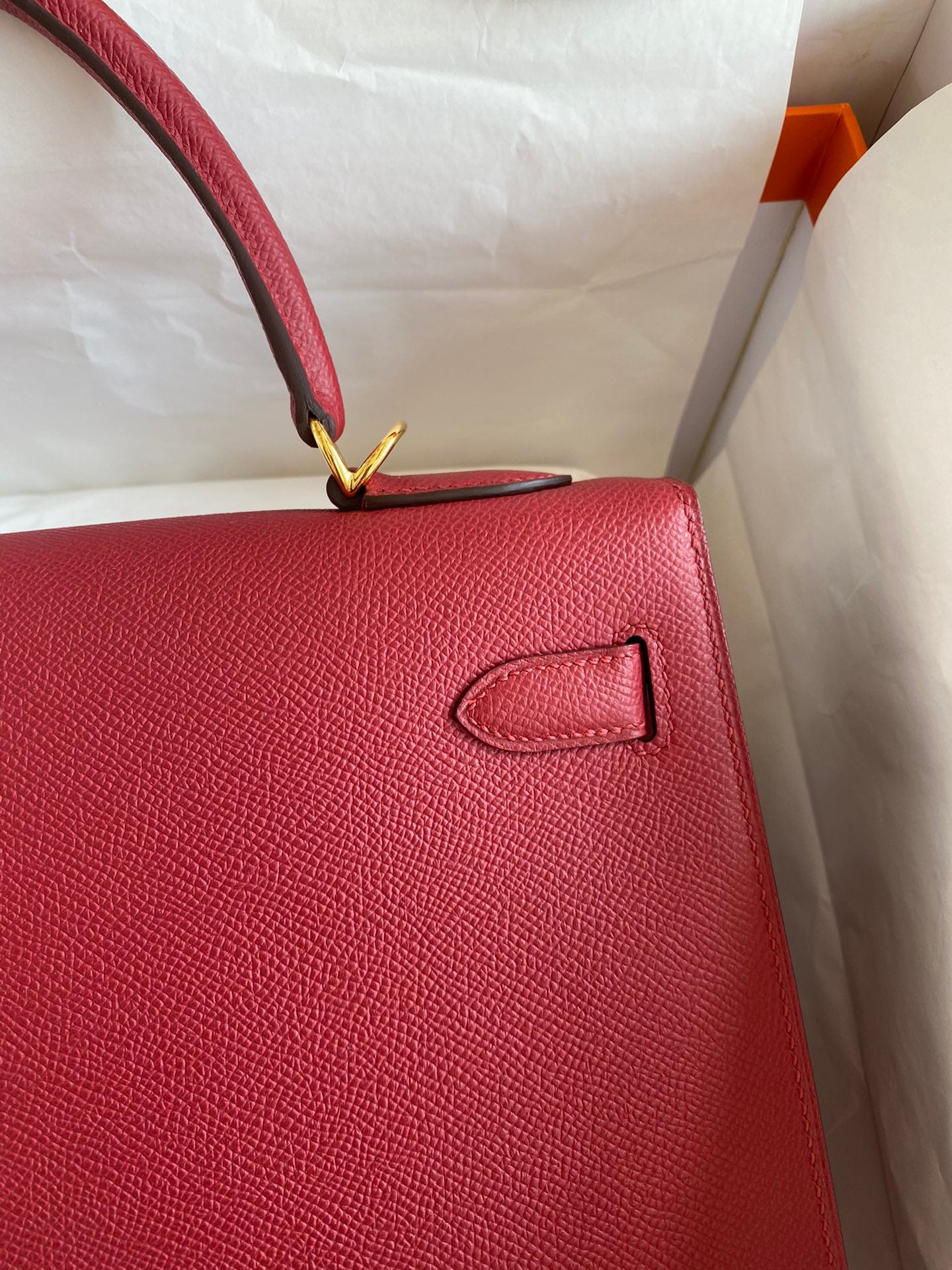 Kelly 32cm Epsom Leather Handbag