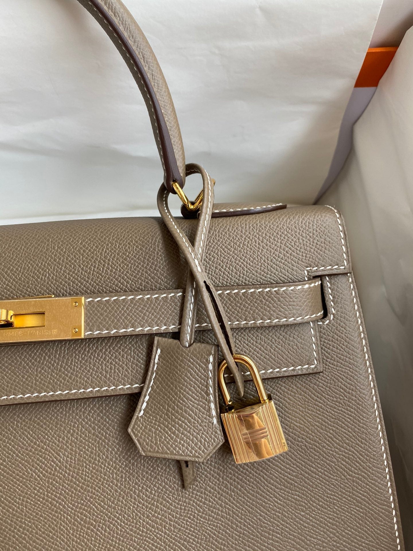 Kelly 32cm Epsom Leather Handbag