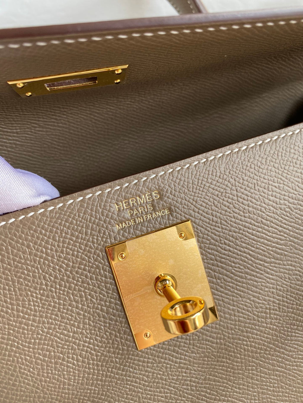 Kelly 32cm Epsom Leather Handbag