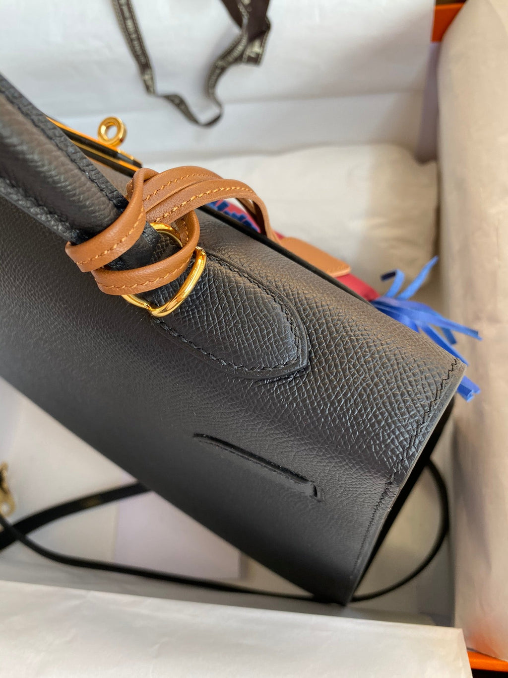 Kelly 32cm Epsom Leather Handbag