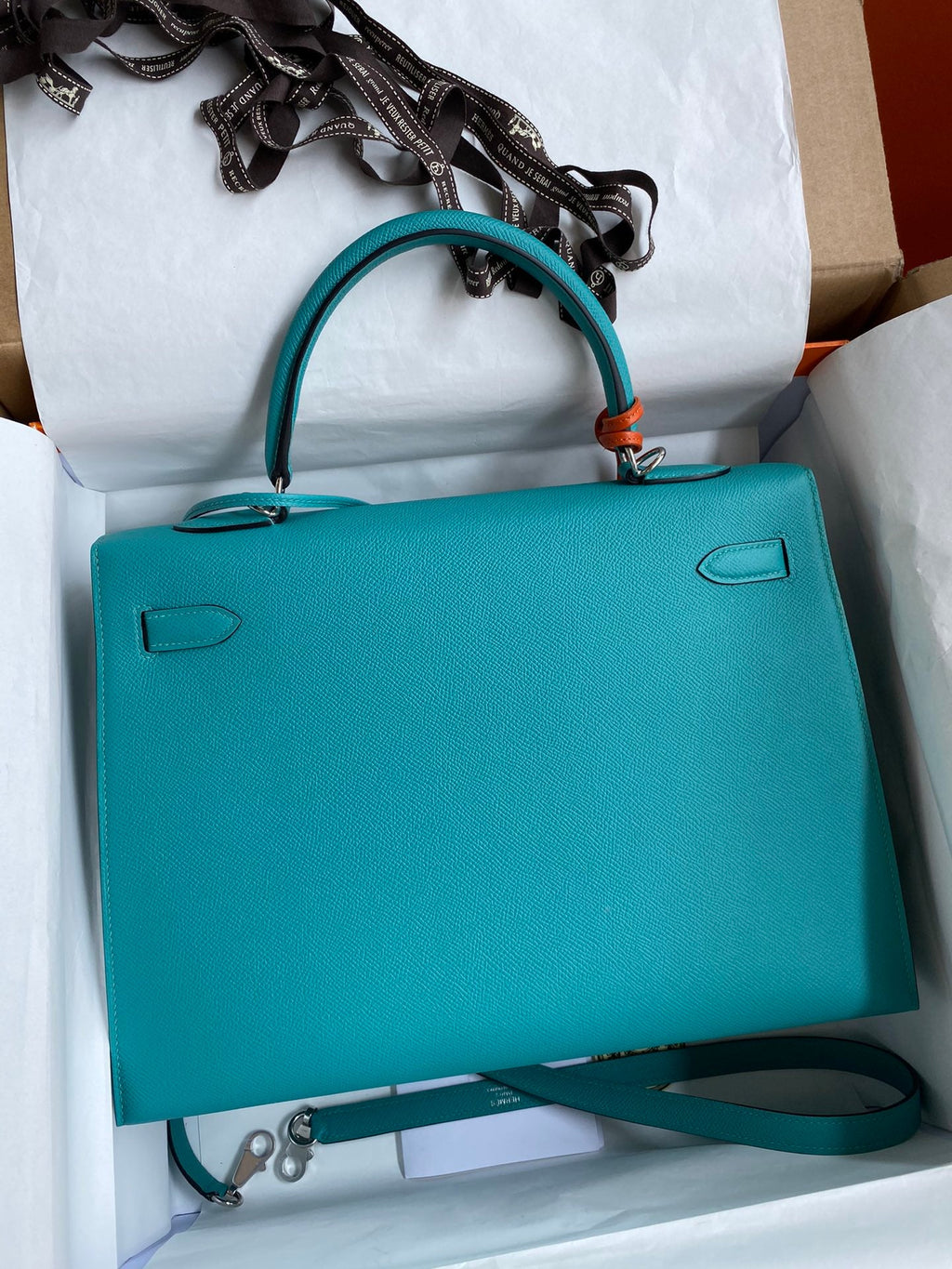 Kelly 32cm Epsom Leather Handbag