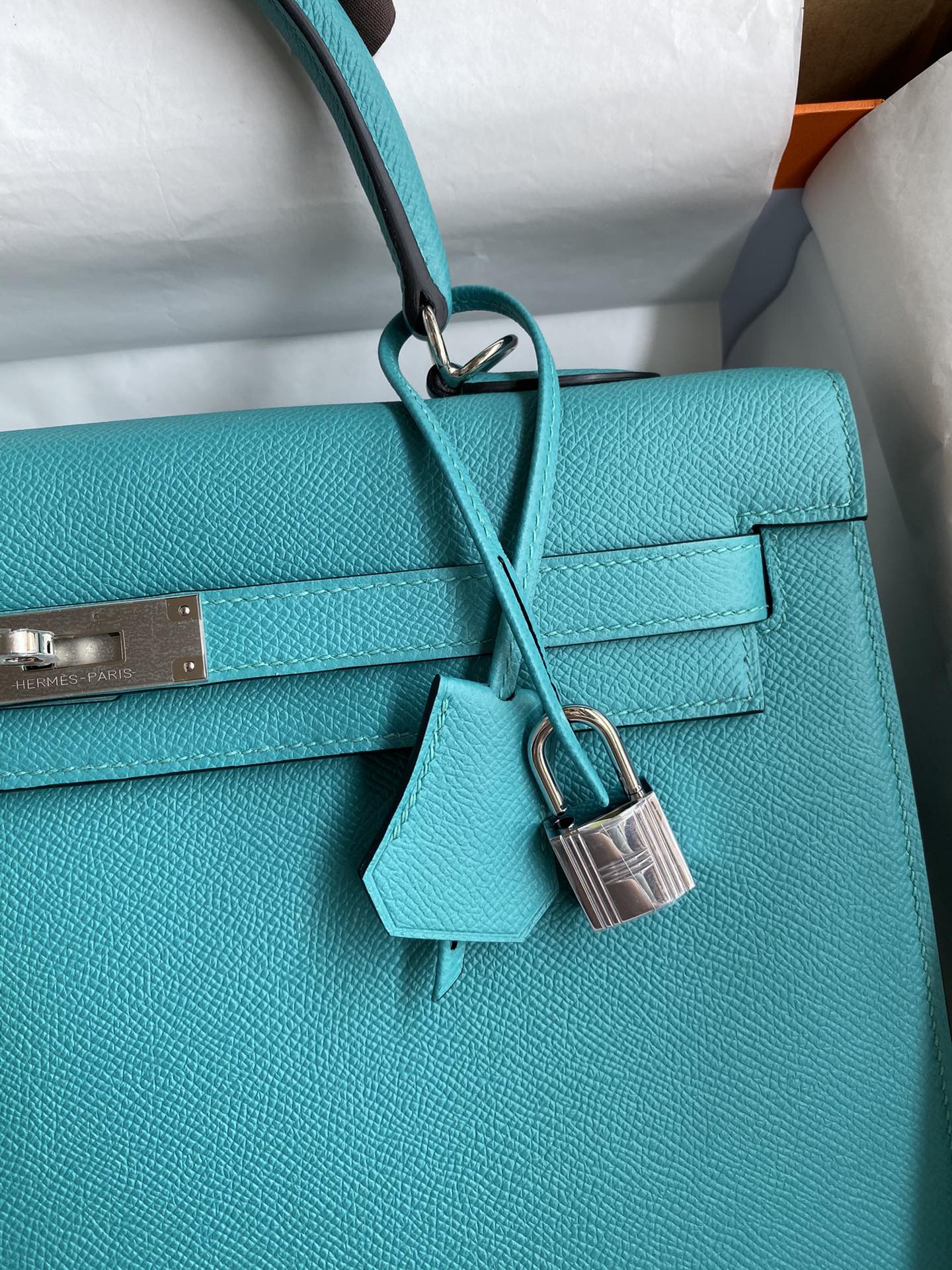 Kelly 32cm Epsom Leather Handbag