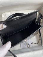 Mini Kelly 19cm Box Leather Handbag