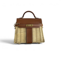 Kelly Picnic Bag 20 cm — Gold Brown / Gold Hardware image 1