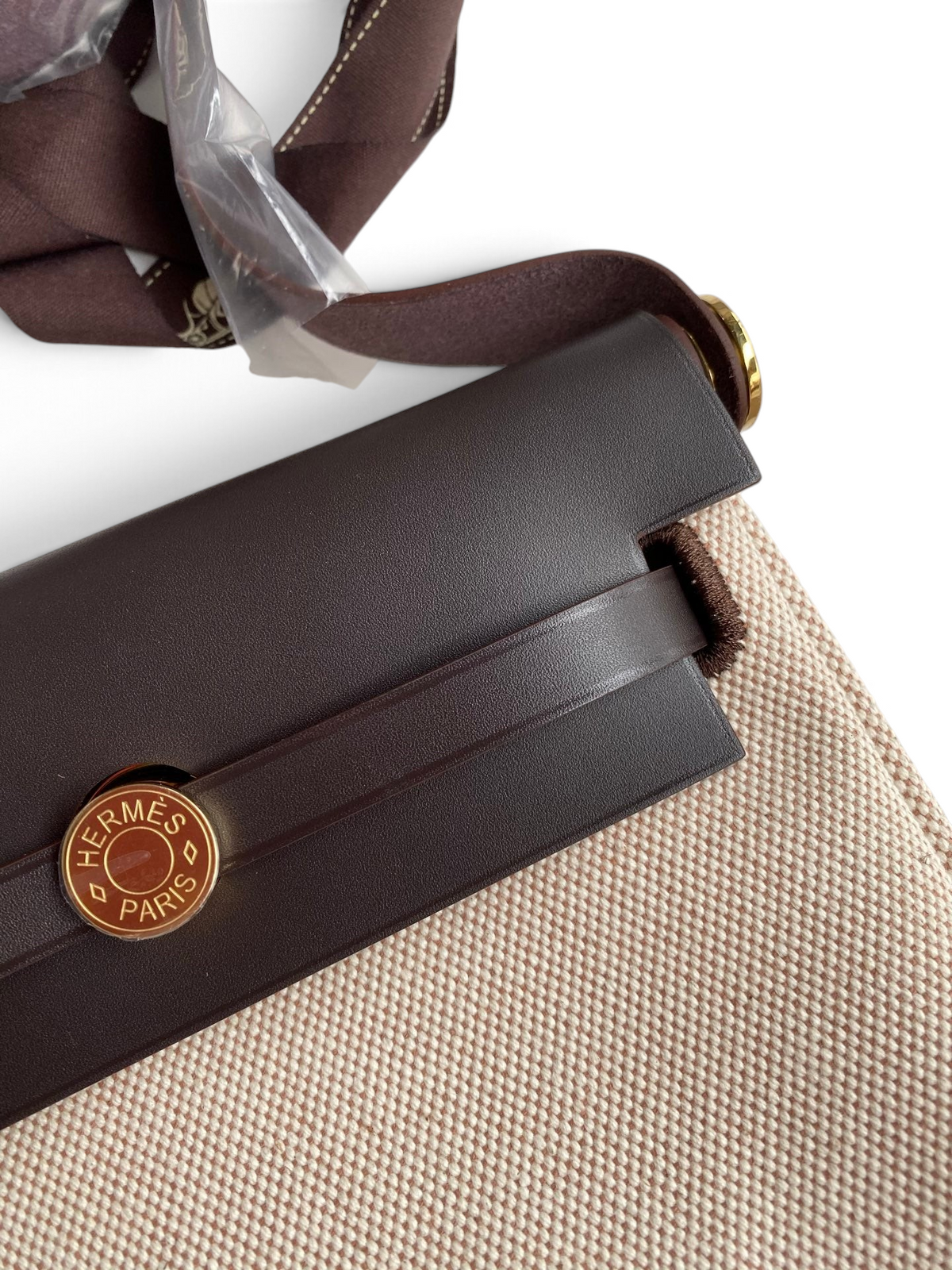 Mini Herbag 20 cm — Ebony / Gold Hardware image 3