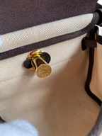 Mini Herbag 20 cm — Ebony / Gold Hardware image 9