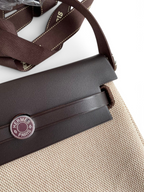 Mini Herbag 20 cm — Ebony / Silver Hardware image 3