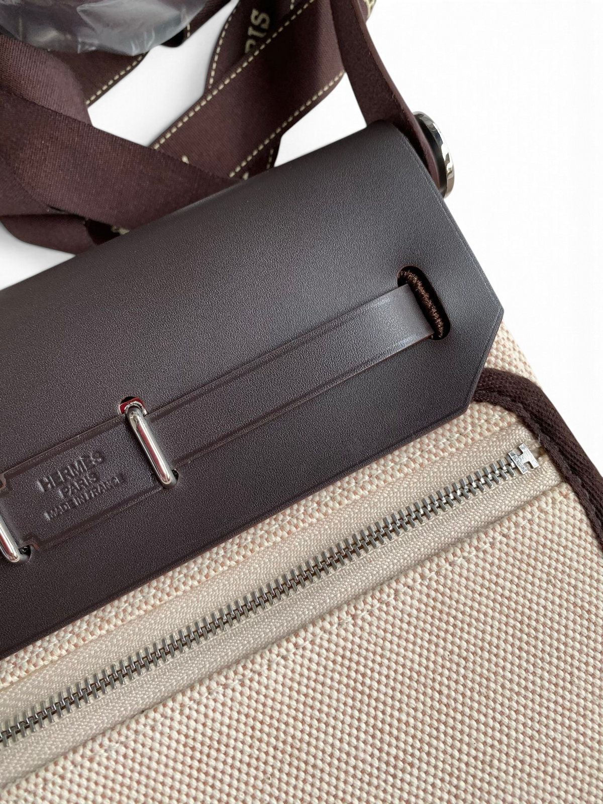 Mini Herbag 20 cm — Ebony / Silver Hardware image 4