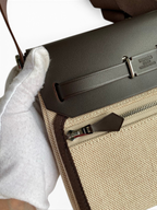 Mini Herbag 20 cm — Ebony / Silver Hardware image 5