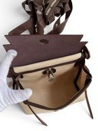 Mini Herbag 20 cm — Ebony / Silver Hardware image 8