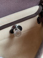 Mini Herbag 20 cm — Ebony / Silver Hardware image 9