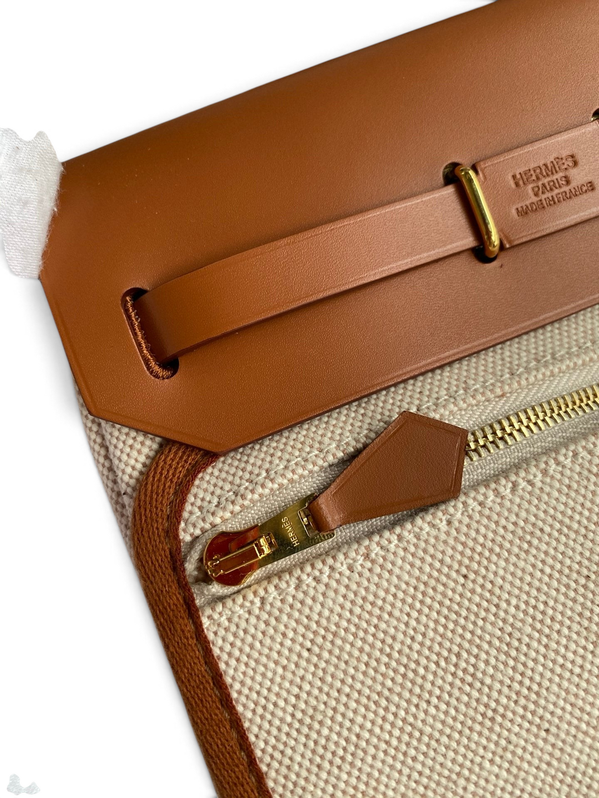 Mini Herbag 20 cm — Gold Brown / Gold Hardware image 5