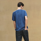 Fine Wool Knit T-Shirt – Coral Edition