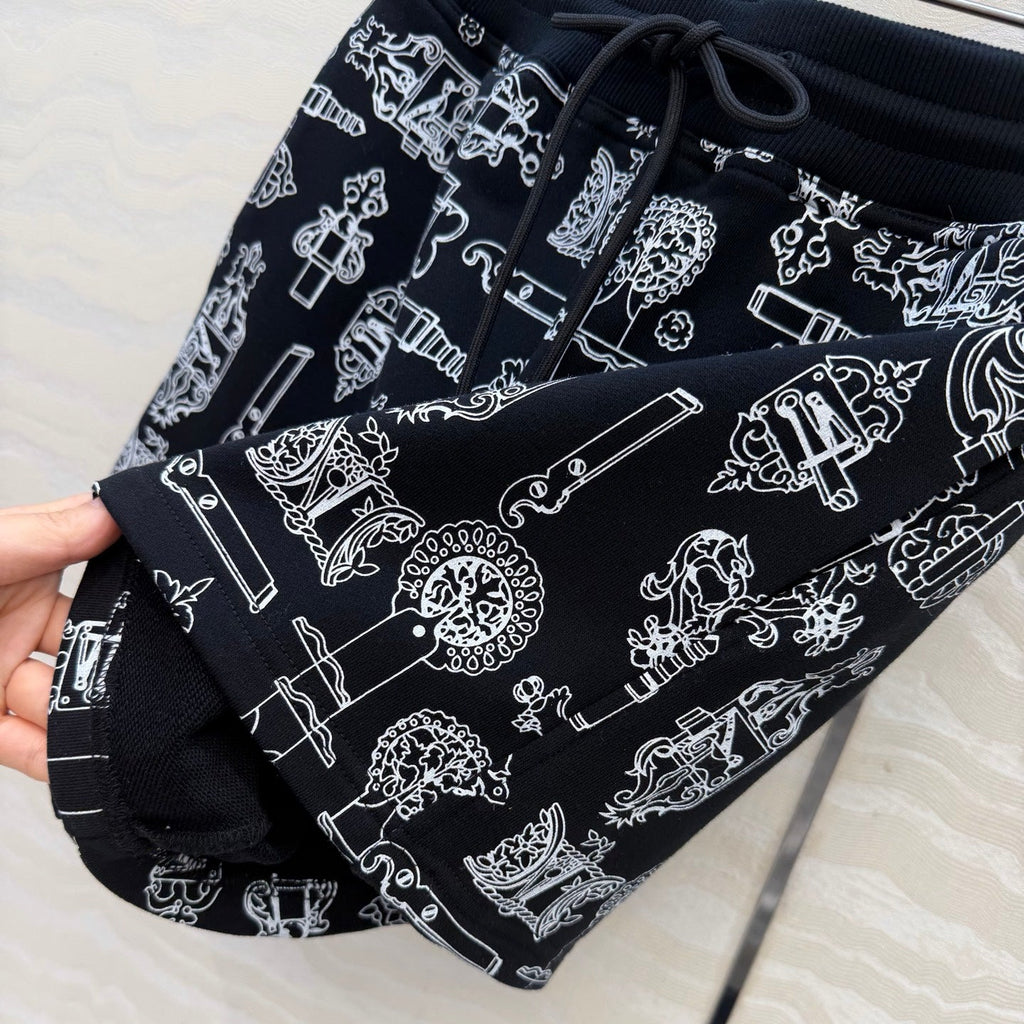 Printed Cotton Set – Signature Motif Edition