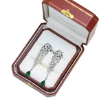 Panthère Emerald Tassel Earrings