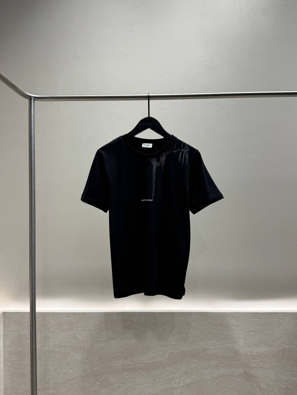 Graphic Logo Print T-Shirt in Black