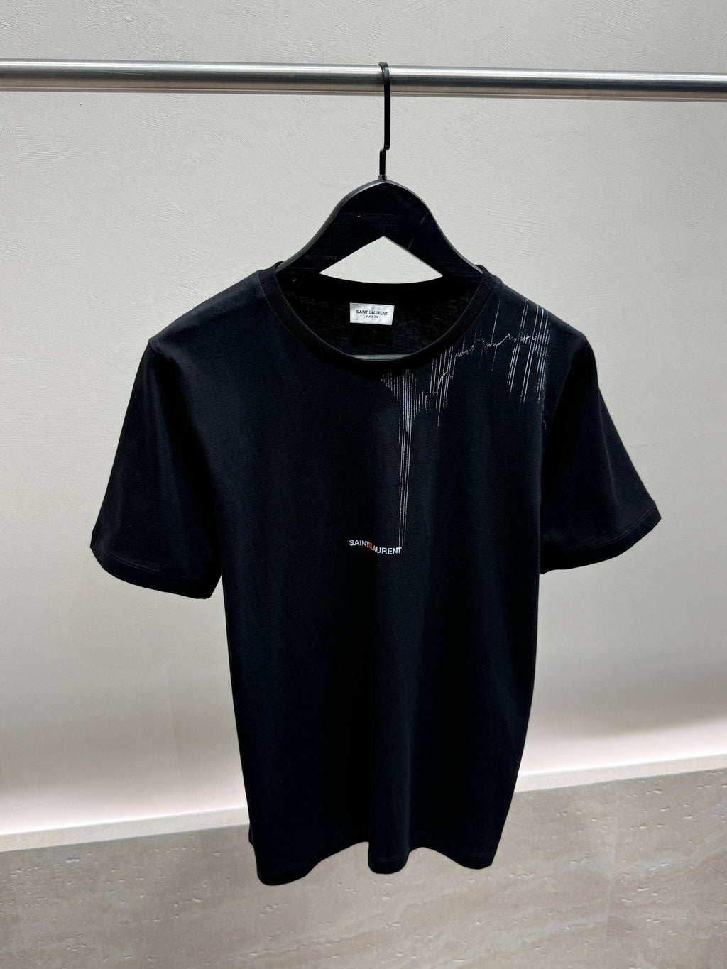Graphic Logo Print T-Shirt in Black
