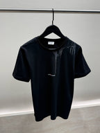 Graphic Logo Print T-Shirt in Black
