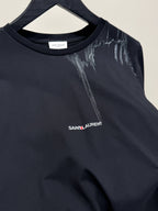 Graphic Logo Print T-Shirt in Black