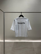 Mock Neck Wings T-shirt