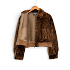 Merino Jacket Genuine Leather/Genuine Merino Fur