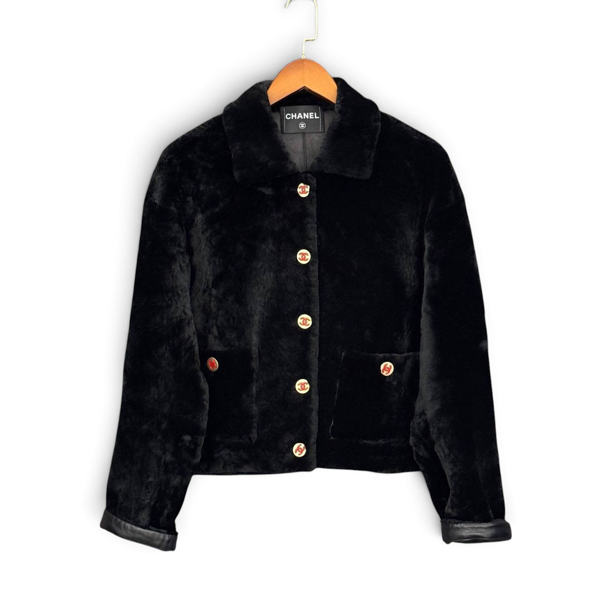 Shearling & Lambskin Jacket Genuine Leather/Genuine Sheep Fur