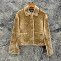 Shearling & Lambskin Jacket Genuine Leather/Genuine Sheep Fur