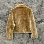 Shearling & Lambskin Jacket Genuine Leather/Genuine Sheep Fur