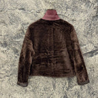 Shearling & Lambskin Jacket Genuine Leather/Genuine Sheep Fur
