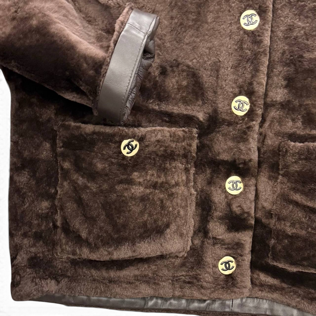 Shearling & Lambskin Jacket Genuine Leather/Genuine Sheep Fur