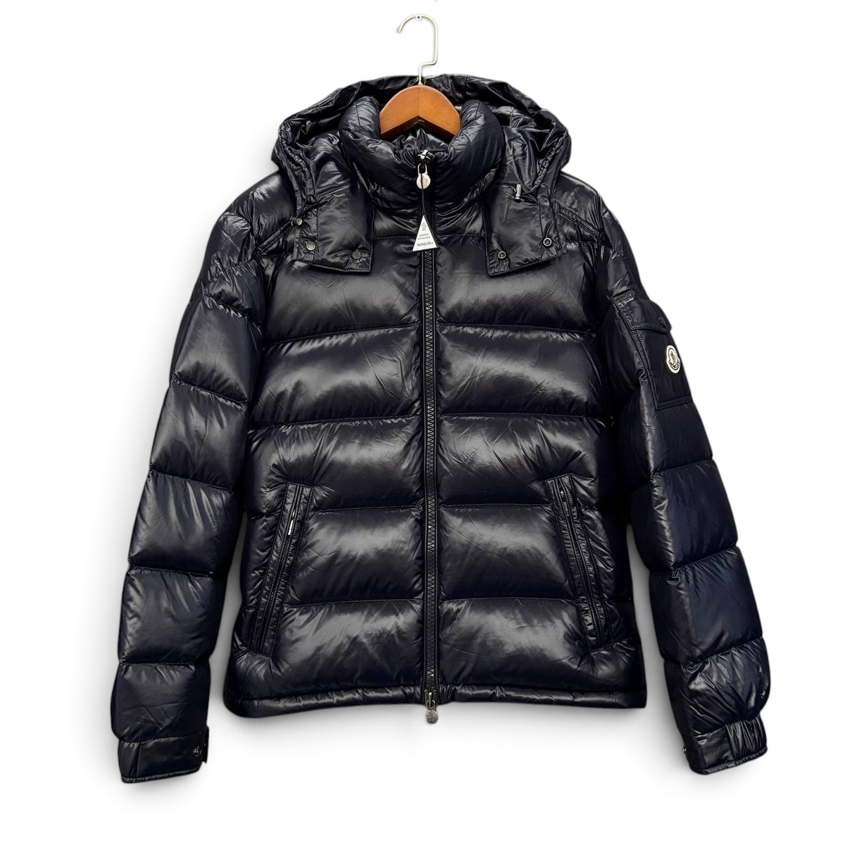 Maya Hooded Short Goose Down Jacket