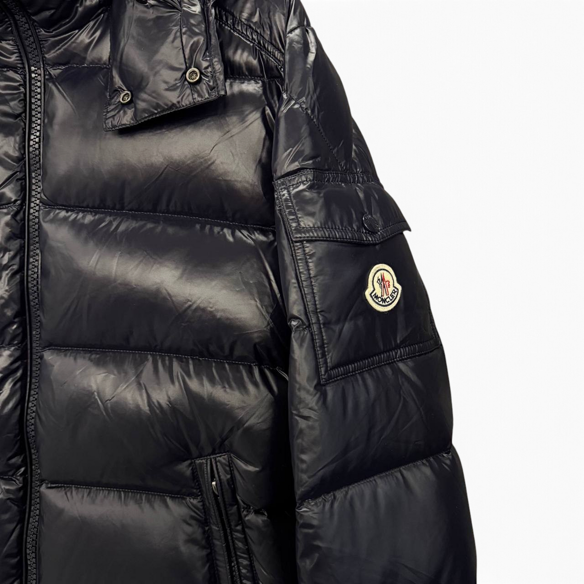 Maya Hooded Short Goose Down Jacket