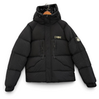 Hooded Puffer Jacket with Goose Down Jacket