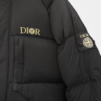 Hooded Puffer Jacket with Goose Down Jacket