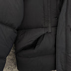 Hooded Puffer Jacket with Goose Down Jacket
