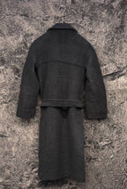 Women’s Oversized Double Jersey Coat