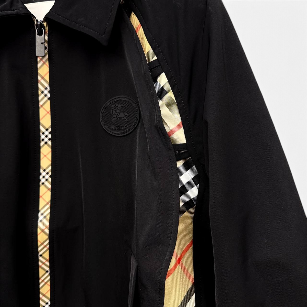 Men’s Check Track Jacket