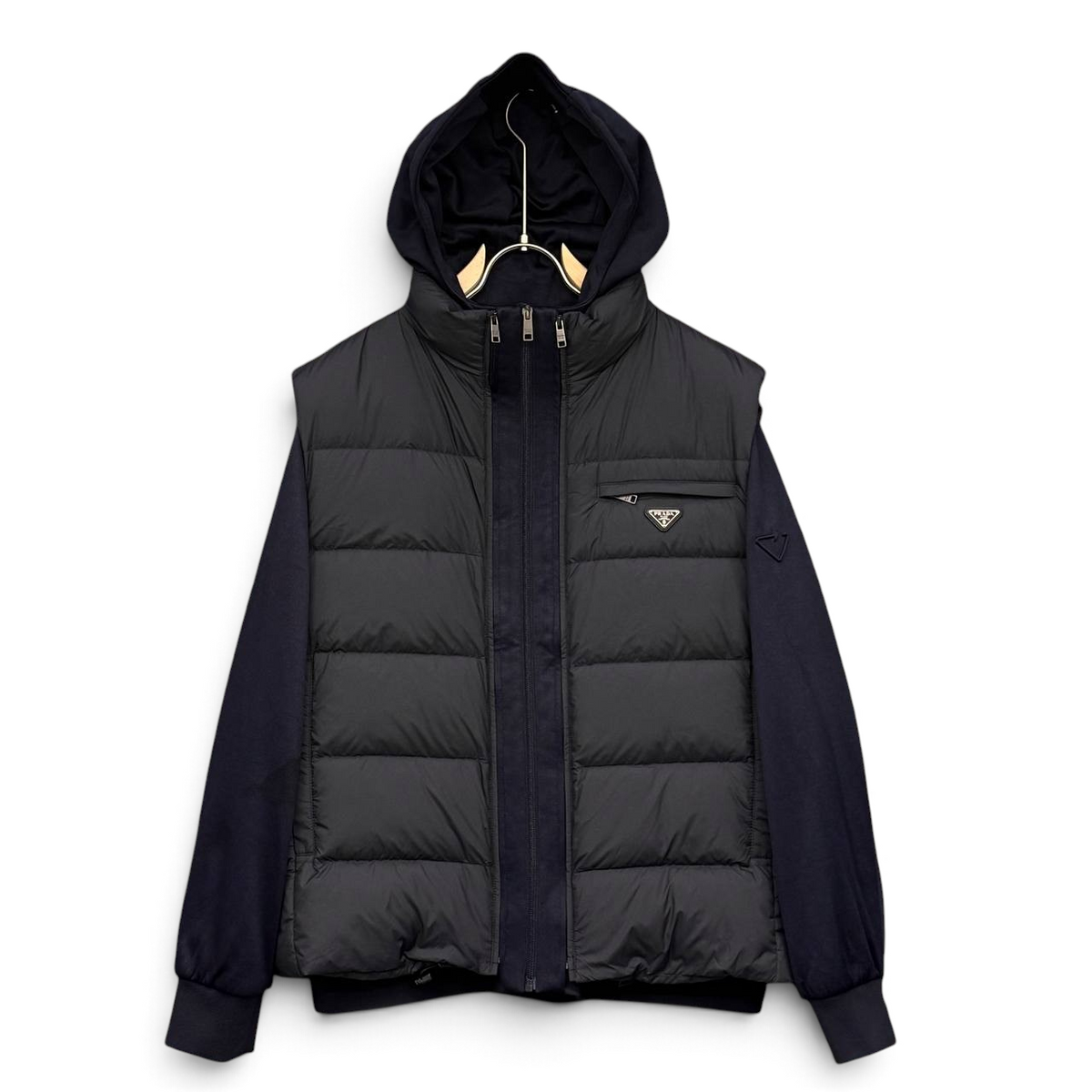 Men’s Re-Nylon Vest / Zipper Hoodie
