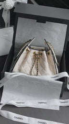 Canvas Drawstring Shoulder Bag 22cm